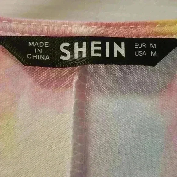 Tie dye cover up by Shein. Sz med. - Picture 3 of 3